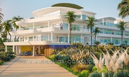 Luxury modern penthouses and apartments for sale in Benalmadena, Costa del Sol 