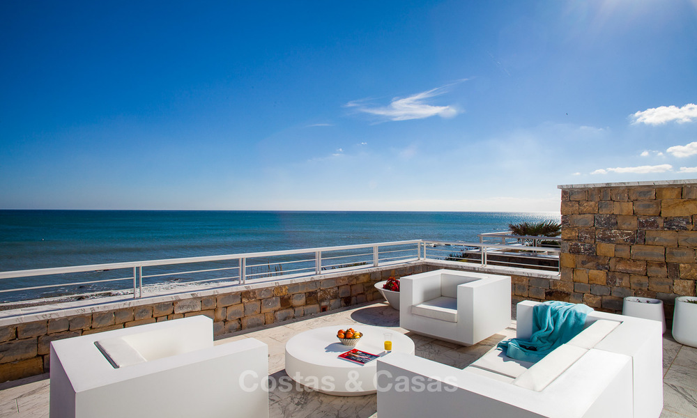 Newly renovated frontline beach apartments for sale, ready to move in, Casares, Costa del Sol 5350
