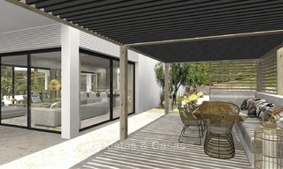 Brand new modern luxury villa with panoramic sea views for sale in Benahavis - Marbella 12536 
