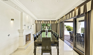 Ravishing modern Mediterranean style villa for sale, frontline golf, Benahavis - Marbella 15422 