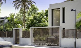 Stylish new contemporary villa for sale on the New Golden Mile between Estepona and Marbella 15941 