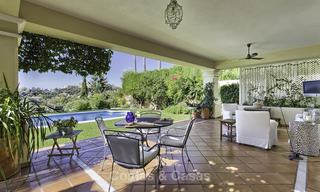 Charming modern-Mediterranean luxury villa for sale, frontline golf, Benahavis - Marbella 16302 