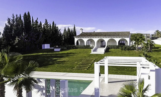 Completely renovated rustic villa for sale on the New Golden Mile between Marbella and Estepona 19094 