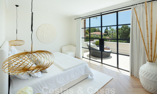 2 Elegant top quality new luxury villas for sale in a classic and Provencal style above the Golden Mile in Marbella 30469 