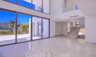 Ready to move in, new modern luxury villa for sale in Marbella - Benahavis in a secure urbanization 35717 