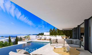 Last new build villa of exclusive project for sale in privileged location, in the hills of Benahavis - Marbella 46351 
