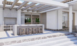 Fully renovated Spanish luxury villa for sale in privileged urbanisation close to golf courses in Marbella - Benahavis 48099 