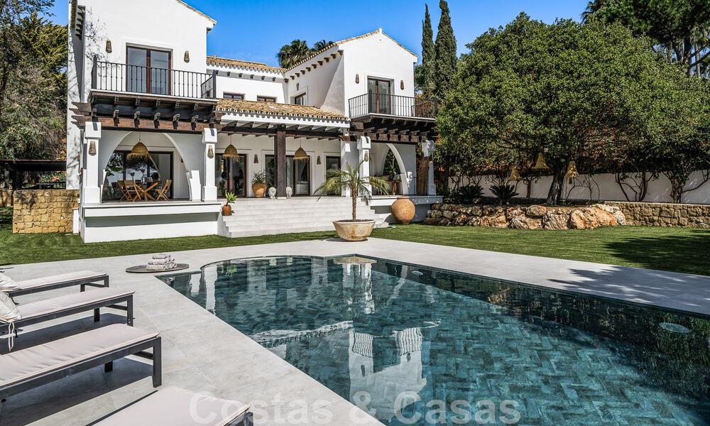 Luxurious Andalusian villa with partial sea views for sale, east of Marbella city 52392