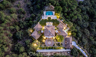 Boutique resort-style villa for sale with open sea views, nestled in the lush greenery of the exclusive La Zagaleta golf resort, Marbella - Benahavis 54108 