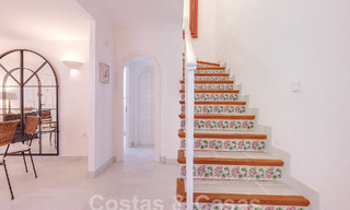 Beautiful, picturesque house for sale immersed in Andalusian charm a stone's throw from the beach in Guadalmina Baja, Marbella 55377 