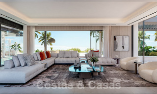 2 Majestic designer villas with cutting-edge architecture for sale with panoramic sea views in Marbella - Benahavis 57961 
