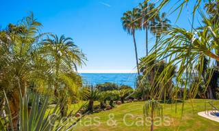 Andalusian villa for sale right on the beach, on the New Golden Mile between Marbella and Estepona 66251 