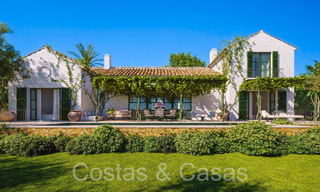 New Mediterranean luxury villas for sale with panoramic sea views in leading golf resort, Costa del Sol 67240 