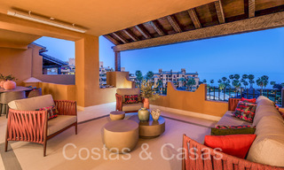 Luxurious renovated apartment for sale in a frontline beach complex with sea view on the New Golden Mile, Marbella - Estepona 67275 