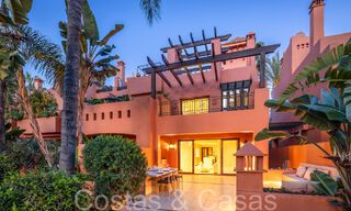 Stunning Mediterranean townhouse for sale in a highly regarded, secure urbanization on Marbella's Golden Mile 67357 